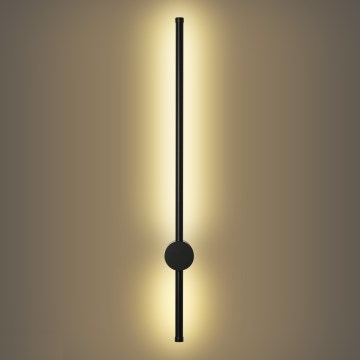 Brilagi - LED āra sienas gaismeklis AURA LED/12 W/230 V 3000 K IP54 65 cm melns
