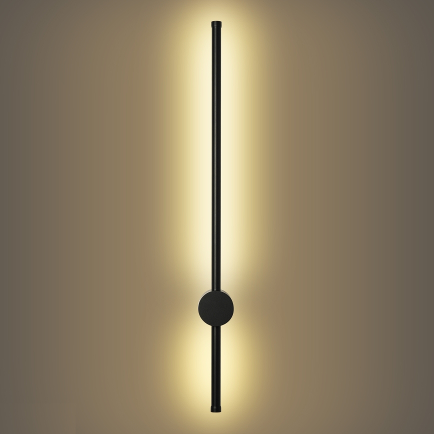 Brilagi - LED āra sienas gaismeklis AURA LED/12 W/230 V 3000 K IP54 65 cm melns