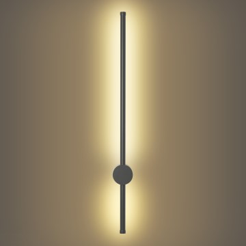 Brilagi - LED āra sienas gaismeklis AURA LED/12W/230V 3000K IP54 65 cm antracīts