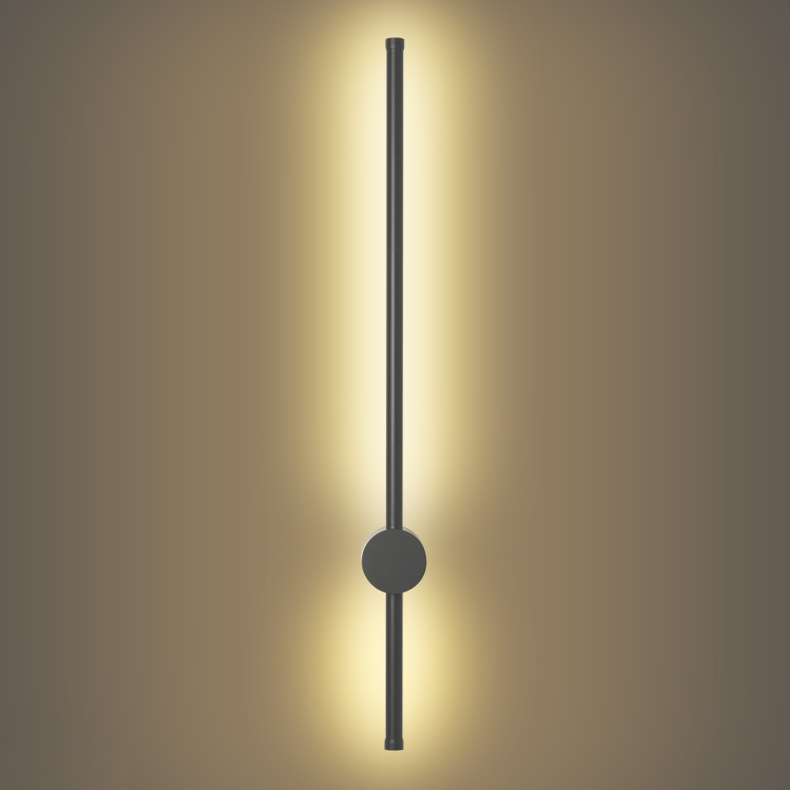 Brilagi - LED āra sienas gaismeklis AURA LED/12W/230V 3000K IP54 65 cm antracīts