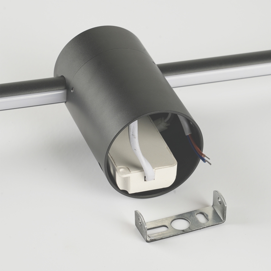 Brilagi - AURA LED āra sienas gaismeklis, 12W, 230V, 3000K, IP54, 65 cm, antracīts, CRI 90