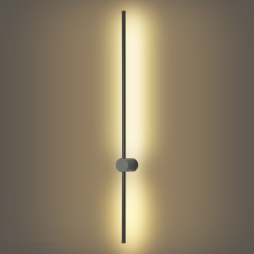 Brilagi - LED āra sienas gaismeklis AURA LED/20W/230V 3000K IP54 97 cm antracīts