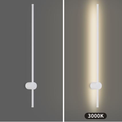 Brilagi - AURA LED āra sienas gaismeklis LED/20W/230V 3000K IP54 97 cm balts CRI 90