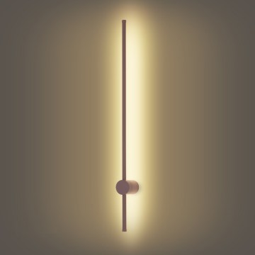 Brilagi - LED āra sienas gaismeklis AURA LED/20W/230V 3000K IP54 97 cm brūns CRI 90