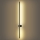 Brilagi - LED āra sienas gaismeklis AURA LED/20W/230V 3000K IP54 97 cm melns