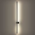 Brilagi - LED āra sienas gaismeklis AURA LED/20W/230V 4000K IP54 97 cm melns