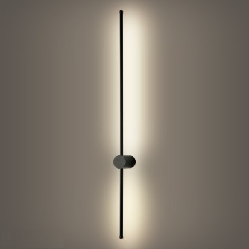 Brilagi - LED āra sienas gaismeklis AURA LED/20W/230V 4000K IP54 97 cm melns