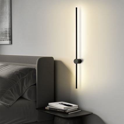 Brilagi - LED āra sienas gaismeklis AURA LED/20W/230V 4000K IP54 97 cm melns