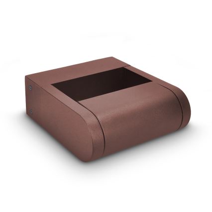 Brilagi - LED āra sienas gaismeklis CROTONE LED/7W/230V brūns IP54