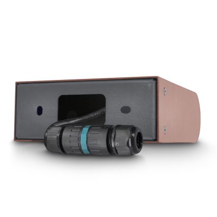 Brilagi - LED āra sienas gaismeklis CROTONE LED/7W/230V brūns IP54