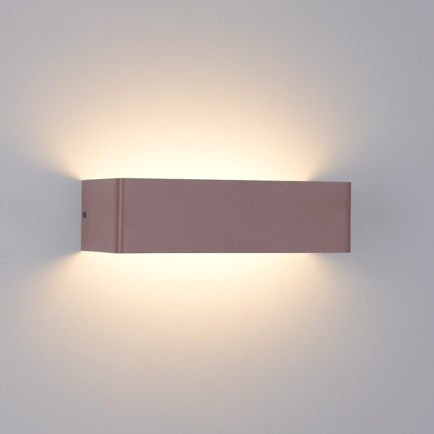BRILAGI - LED āra sienas gaismeklis DONNANI LED/12W/230V 30 cm brūns IP44