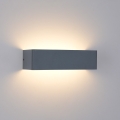 Brilagi - LED āra sienas gaismeklis DONNANI LED/12W/230V antracīts IP44