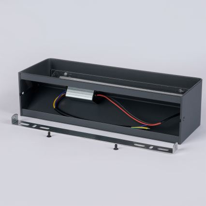Brilagi - LED āra sienas gaismeklis DONNANI LED/12W/230V antracīts IP44