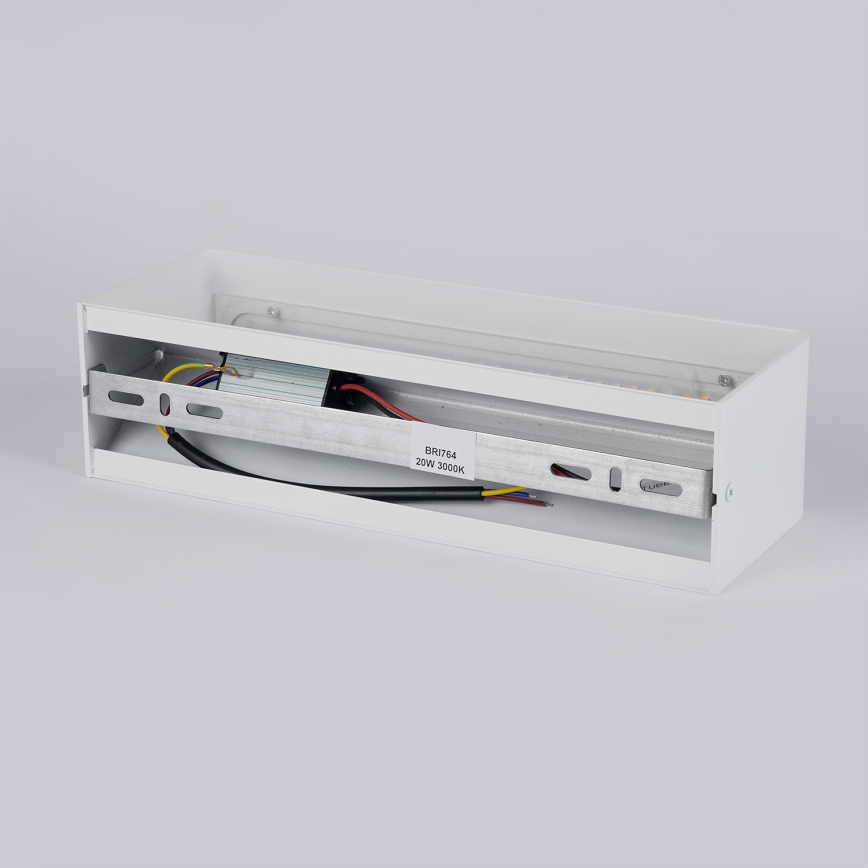Brilagi - LED āra sienas gaismeklis DONNANI LED/12W/230V balts IP44