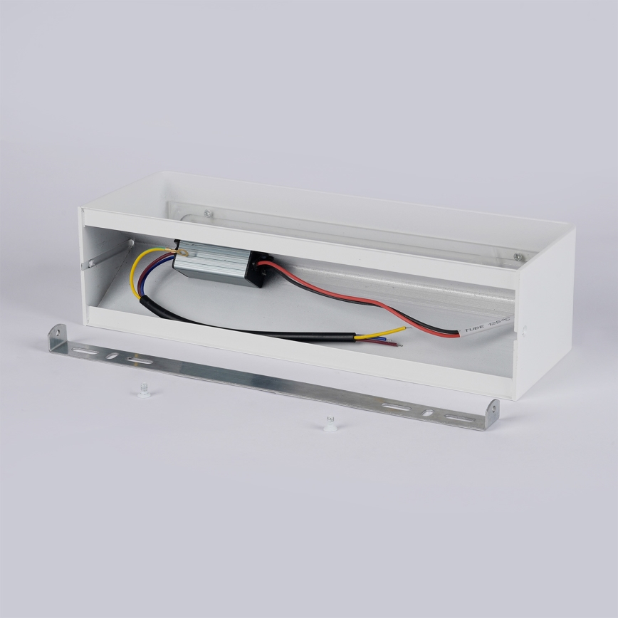 Brilagi - LED āra sienas gaismeklis DONNANI LED/12W/230V balts IP44
