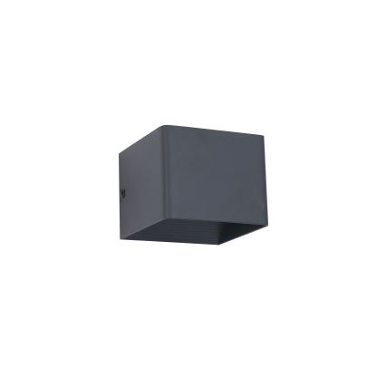 BRILAGI - LED āra sienas gaismeklis DONNANI LED/5W/230V 10 cm antracīta IP44