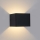 Brilagi - LED āra sienas gaismeklis DONNANI LED/5W/230V melns IP44