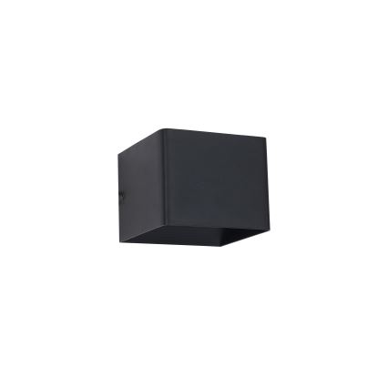 Brilagi - LED āra sienas gaismeklis DONNANI LED/5W/230V melns IP44