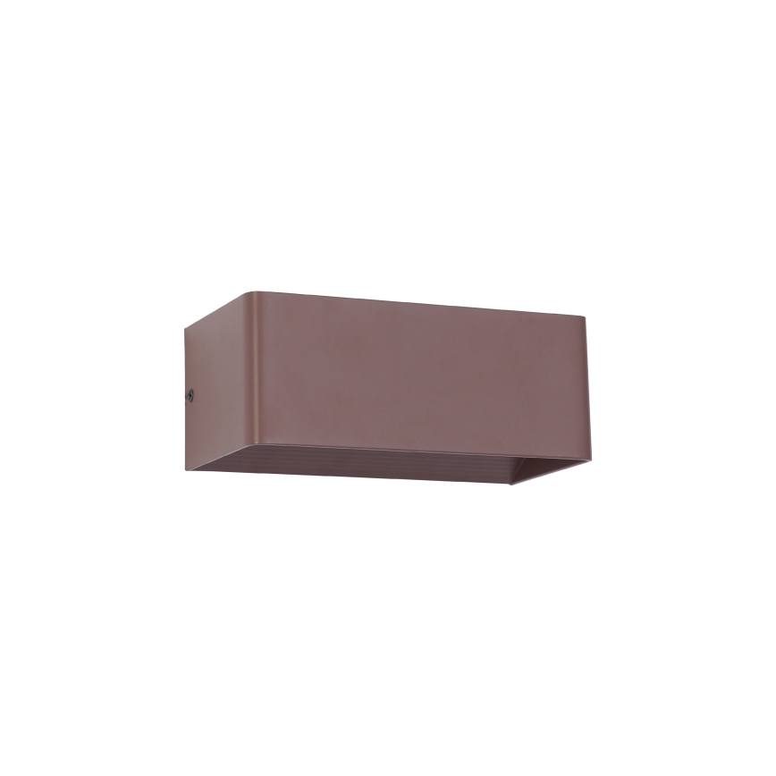 BRILAGI - LED āra sienas gaismeklis DONNANI LED/7W/230V 20 cm brūns IP44