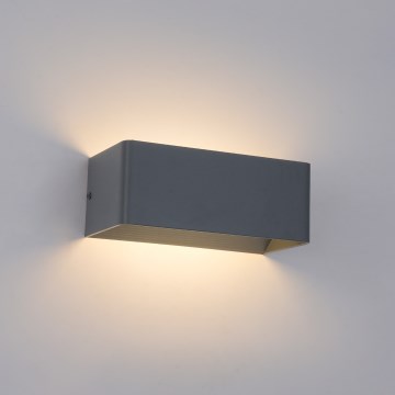 Brilagi - LED āra sienas gaismeklis DONNANI LED/7W/230V antracīts IP44