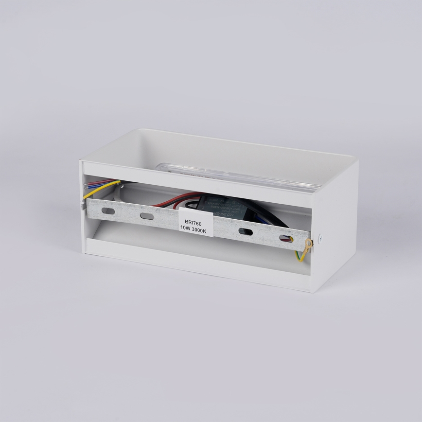 Brilagi - LED āra sienas gaismeklis DONNANI LED/7W/230V balts IP44