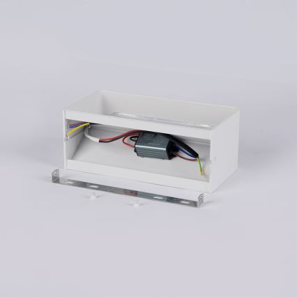 Brilagi - LED āra sienas gaismeklis DONNANI LED/7W/230V balts IP44