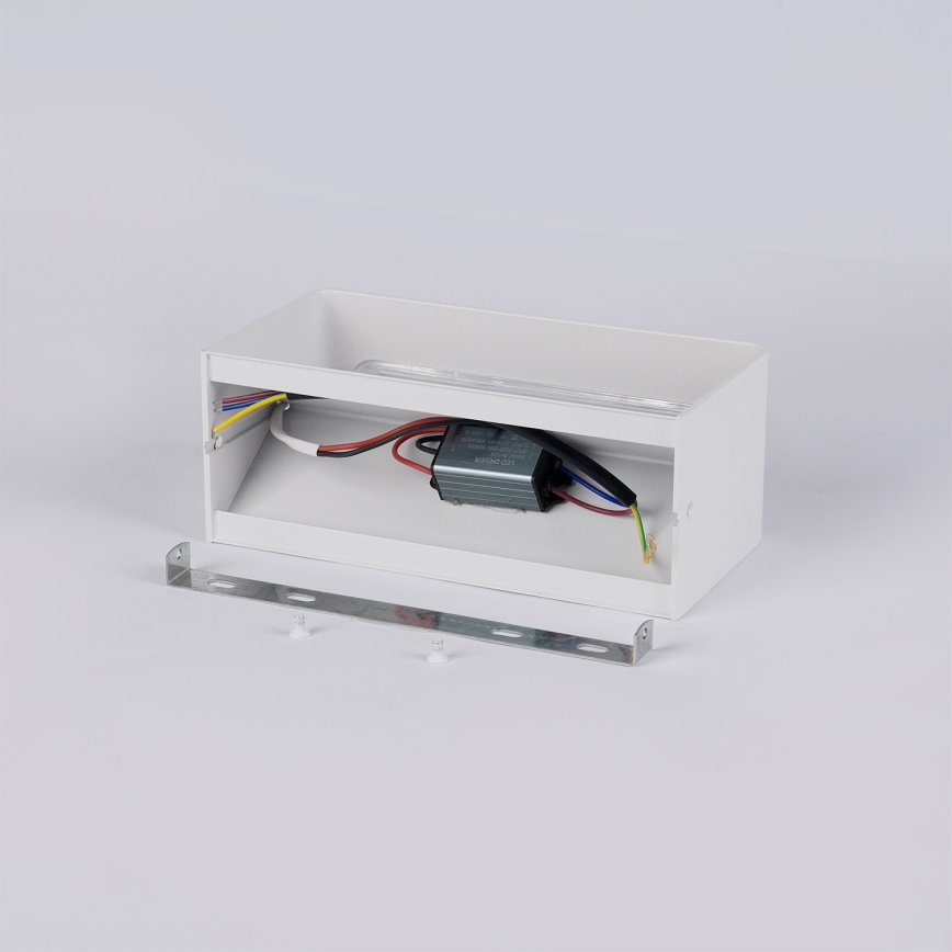 Brilagi - LED āra sienas gaismeklis DONNANI LED/7W/230V balts IP44