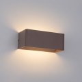 Brilagi - LED āra sienas gaismeklis DONNANI LED/7W/230V brūns IP44