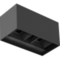 Brilagi - LED āra sienas gaismeklis DOUBLE CUBE LED/12W/230V antracīts IP65
