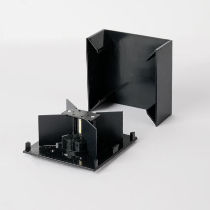 Brilagi - LED āra sienas gaismeklis DOUBLERAY LED/4W/230V melns IP65