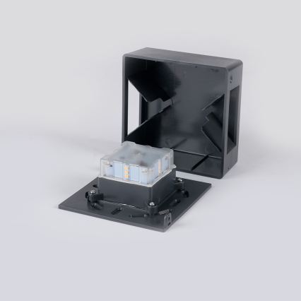 Brilagi - LED āra sienas gaismeklis DOUBLERAY LED/6W/230V antracīts IP54