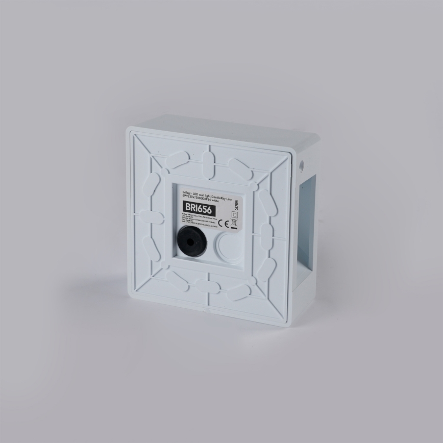 Brilagi - LED āra sienas gaismeklis DOUBLERAY LINE LED/6W/230V balts IP54