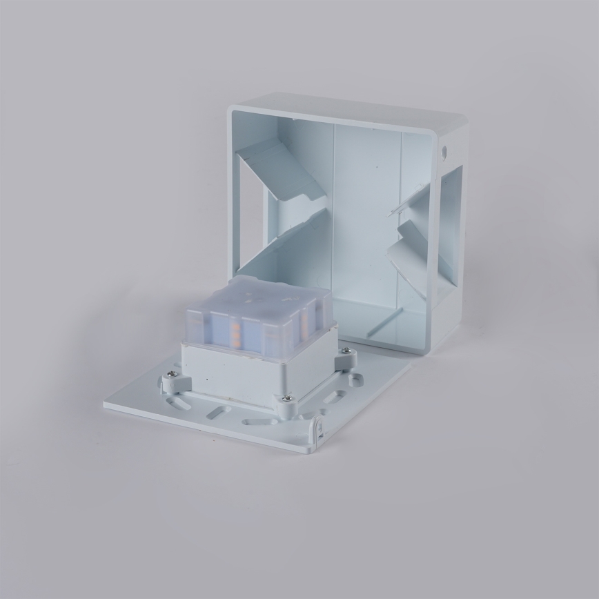 Brilagi - LED āra sienas gaismeklis DOUBLERAY LINE LED/6W/230V balts IP54