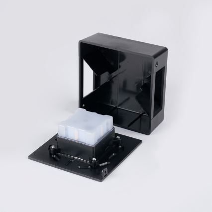 Brilagi - LED āra sienas gaismeklis DOUBLERAY LINE LED/6W/230V melns IP54