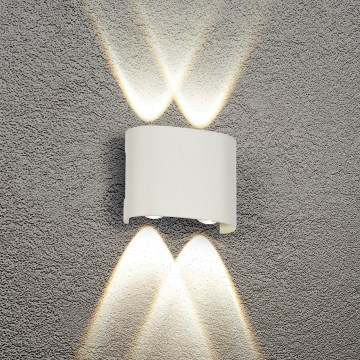 Brilagi - LED āra sienas gaismeklis FLAREBOX LED/4W/230V balts IP65