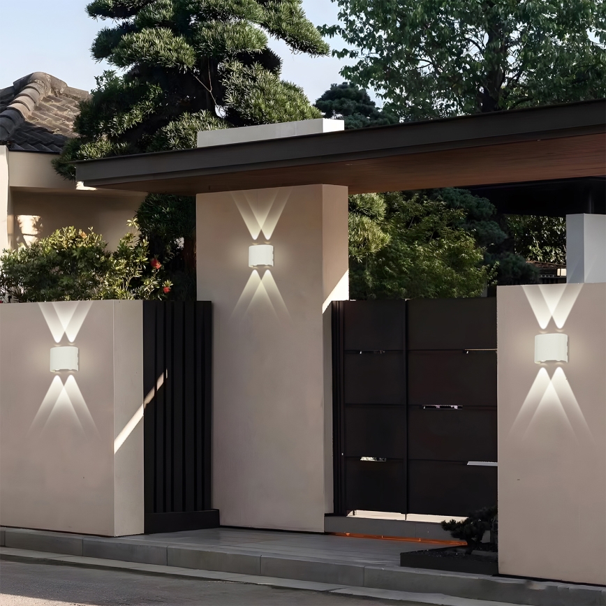 Brilagi - LED āra sienas gaismeklis FLAREBOX LED/4W/230V balts IP65