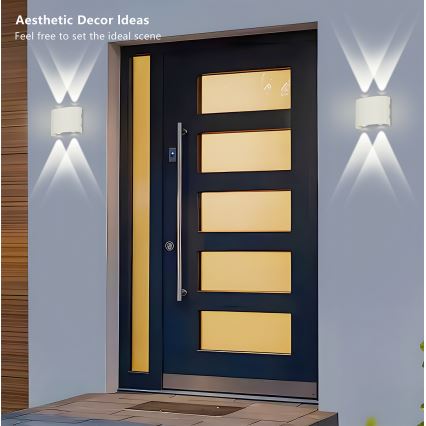 Brilagi - LED āra sienas gaismeklis FLAREBOX LED/4W/230V balts IP65
