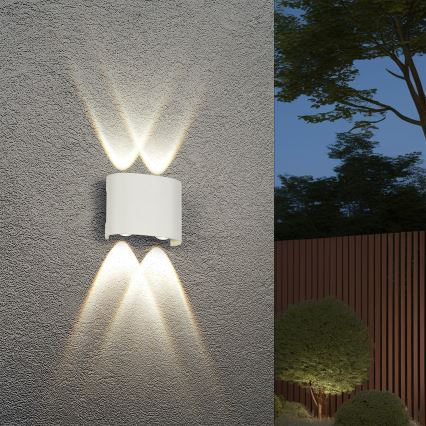 Brilagi - LED āra sienas gaismeklis FLAREBOX LED/4W/230V balts IP65