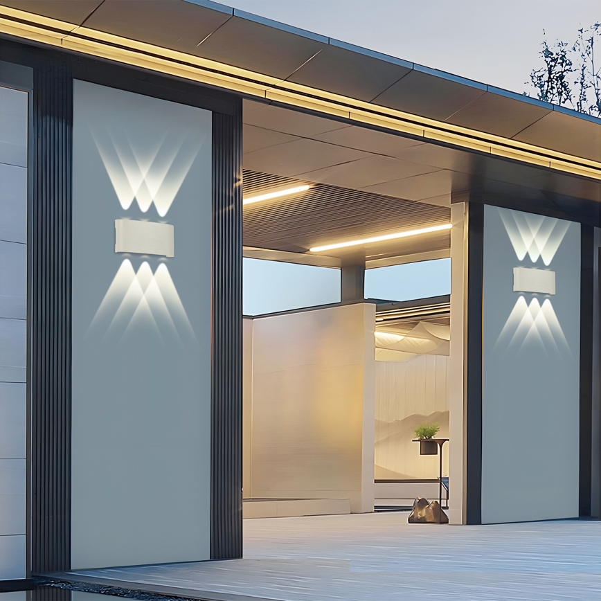 Brilagi - LED āra sienas gaismeklis FLAREBOX LED/6W/230V balts IP65