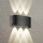 Brilagi - LED āra sienas gaismeklis FLAREBOX LED/6W/230V melns IP65