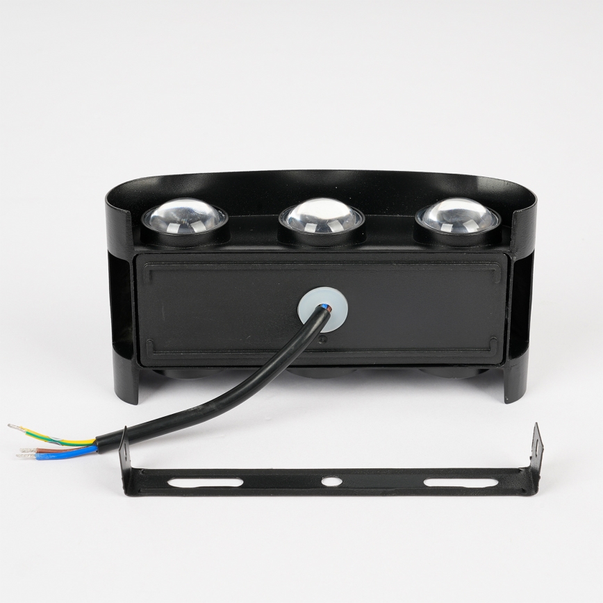 Brilagi - LED āra sienas gaismeklis FLAREBOX LED/6W/230V melns IP65