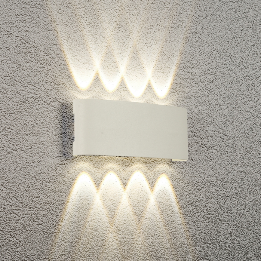Brilagi - LED āra sienas gaismeklis FLAREBOX LED/8W/230V balts IP65