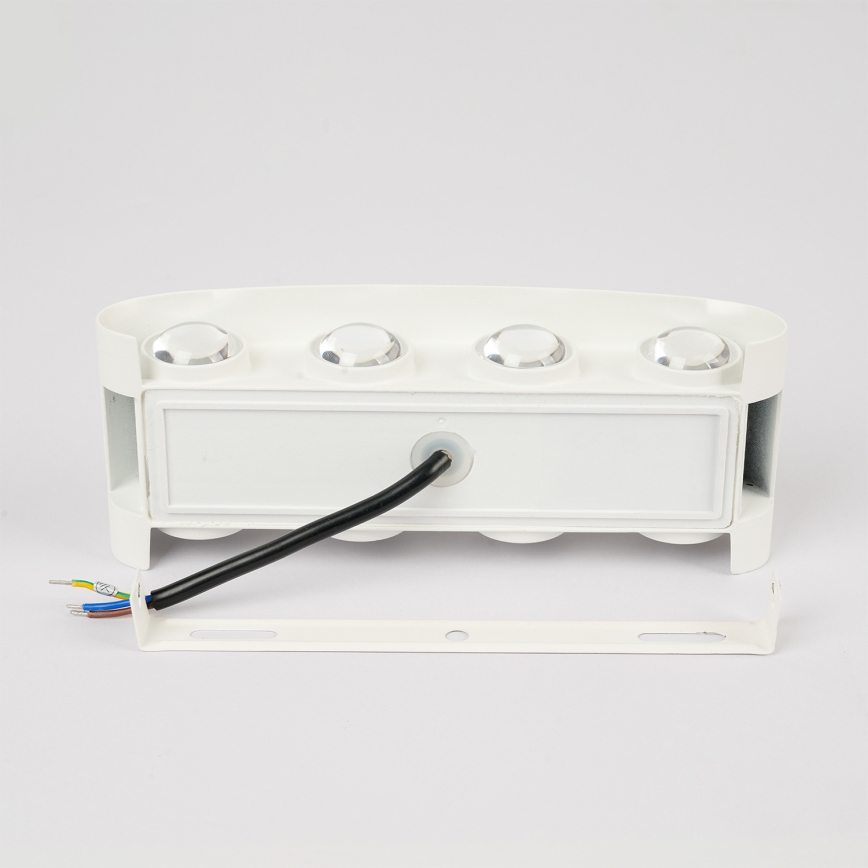 Brilagi - LED āra sienas gaismeklis FLAREBOX LED/8W/230V balts IP65