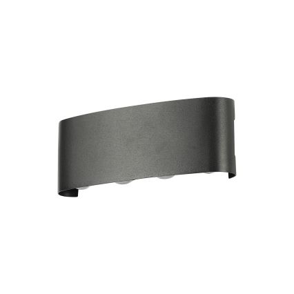 Brilagi - LED āra sienas gaismeklis FLAREBOX LED/8W/230V melns IP65