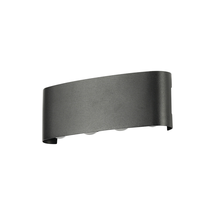 Brilagi - LED āra sienas gaismeklis FLAREBOX LED/8W/230V melns IP65