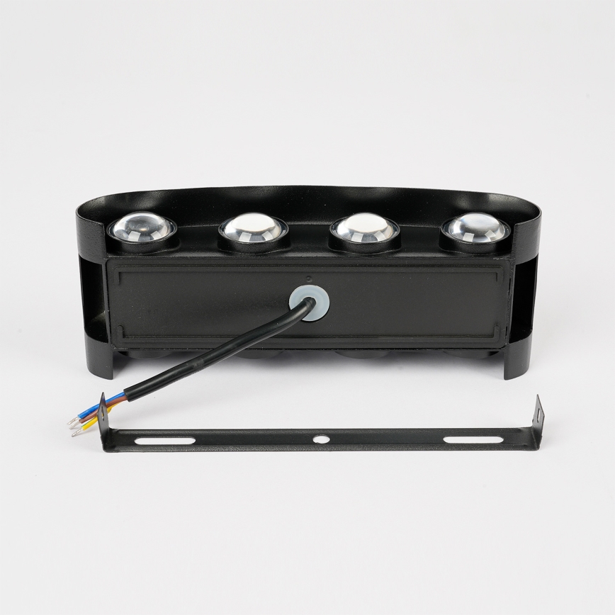Brilagi - LED āra sienas gaismeklis FLAREBOX LED/8W/230V melns IP65