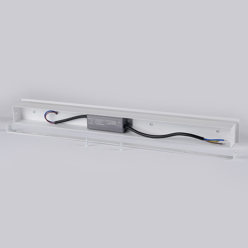 Brilagi - LINEAR āra LED sienas gaismeklis, 12W, 230V, 3000K (siltā balta), IP65, 50 cm, balts, CRI 90