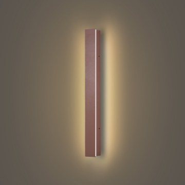Brilagi - LED āra sienas gaismeklis LINEAR LED/12W/230V 3000K IP65 50 cm brūns CRI 90