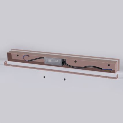 Brilagi - LED āra sienas gaismeklis LINEAR LED/12W/230V 3000K IP65 50 cm brūns CRI 90