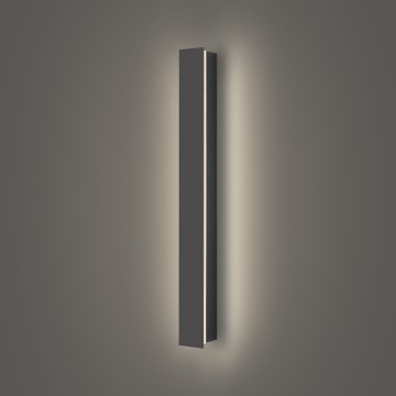 Brilagi - LED āra sienas gaismeklis LINEAR LED/12W/230V 4000K IP65 50 cm antracīts